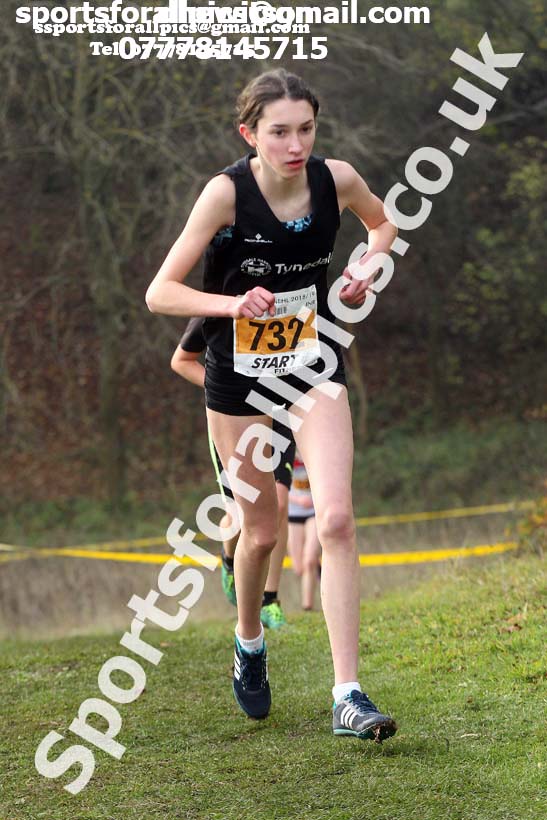 Girls under-15s Start Fitness NEHL, Aykley Heads, Durham. Photo:  David T. Hewitson/Sports for All Pics